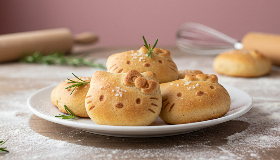 Specialità Salate Personalizzate 1 focaccine hello kitty